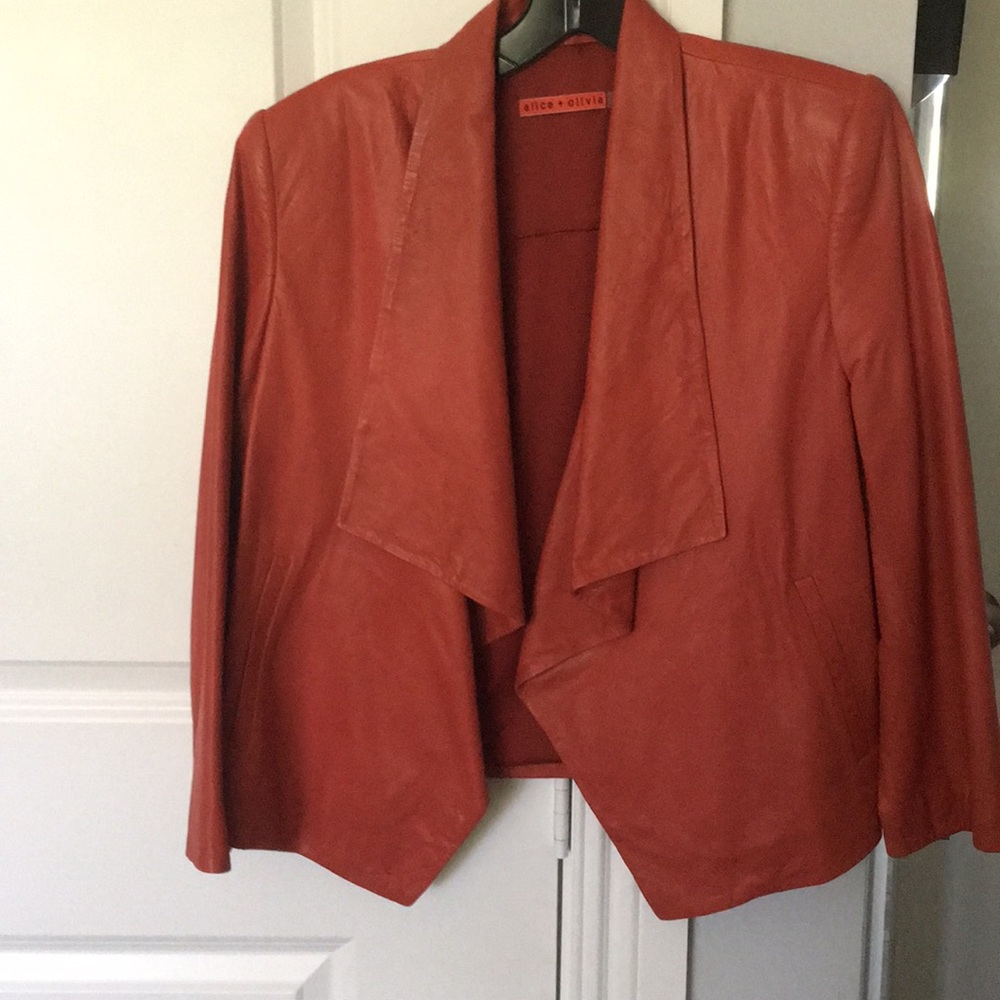 Leather jacket